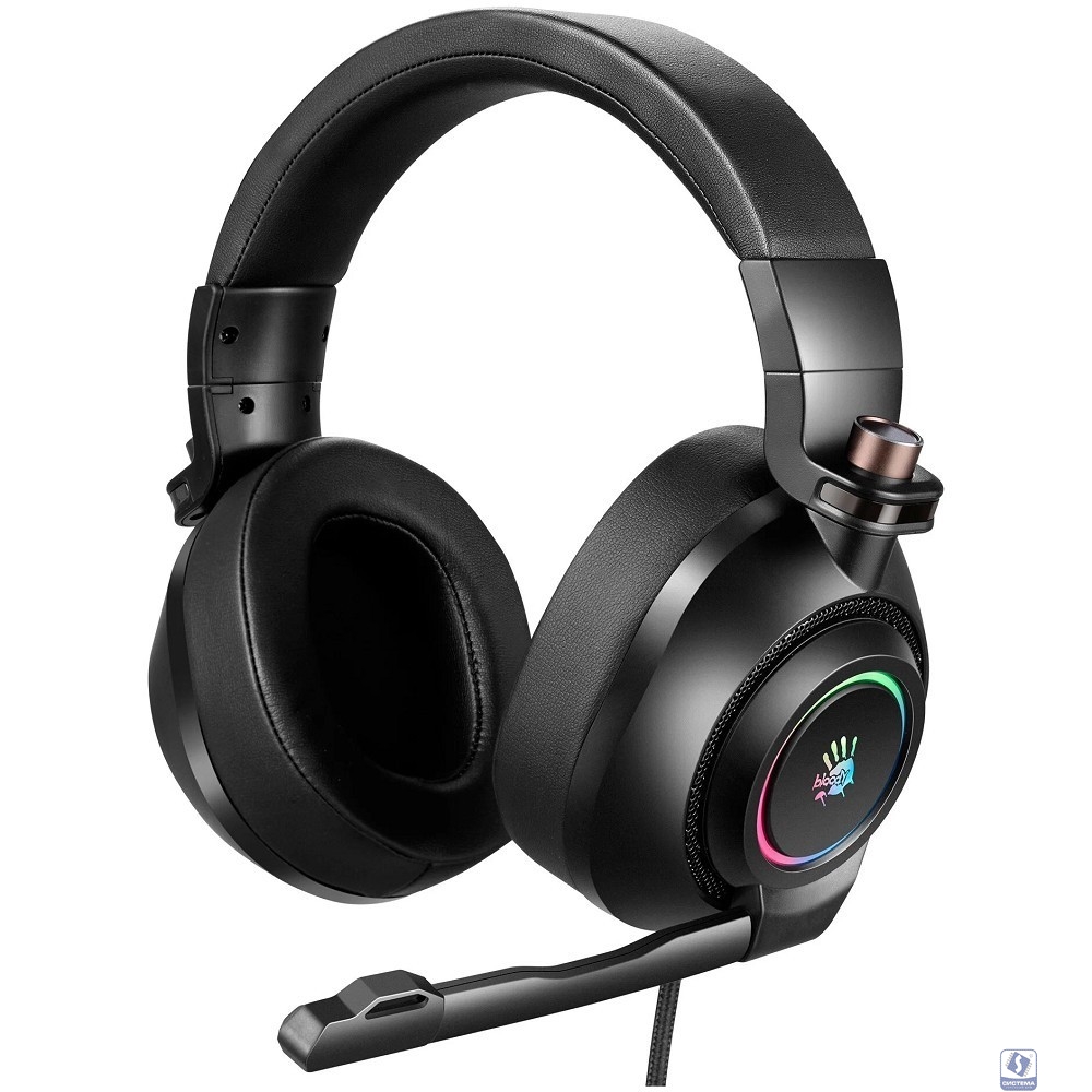 Повреждение упаковки A4Tech Bloody G580 черный 2м мониторные USB оголовье