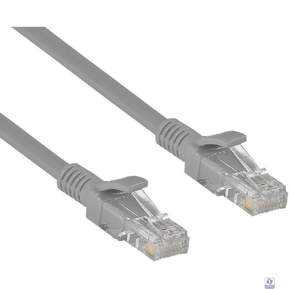 Exegate EX282025RUS Патч-корд UTP-RJ45-RJ45-C6-1M-GY, UTP, cat.6, 1м, серый