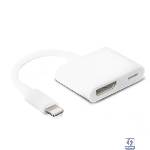 KS-is KS-381 Адаптер Lightning в HDMI с портом зарядки 