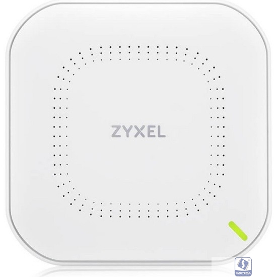Точка доступа/ Точка доступа Zyxel NebulaFlex NWA90AX PRO, WiFi 6, 802.11a/b/g/n/ac/ax (2,4 и 5 ГГц), MU-MIMO, антенны 3x3, до 575+2400 Мбит/с, 1xLAN 2.5GE, PoE, защита от 4G/5G, БП в комплекте