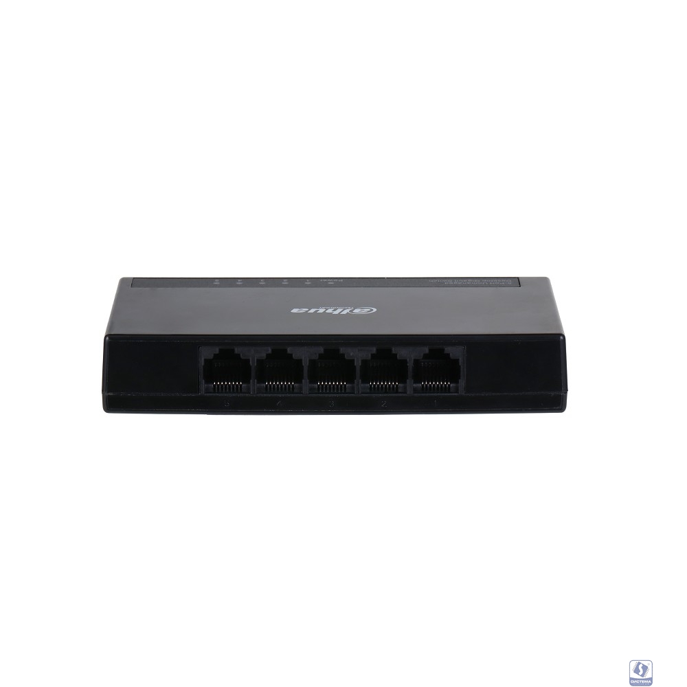 DAHUA DH-PFS3005-5GT-L 5-портовый гигабитный неуправляемый коммутатор, 5xRJ45 1Gb, коммутация 10 Гбит/с, MAC-таблица 2K, пластик