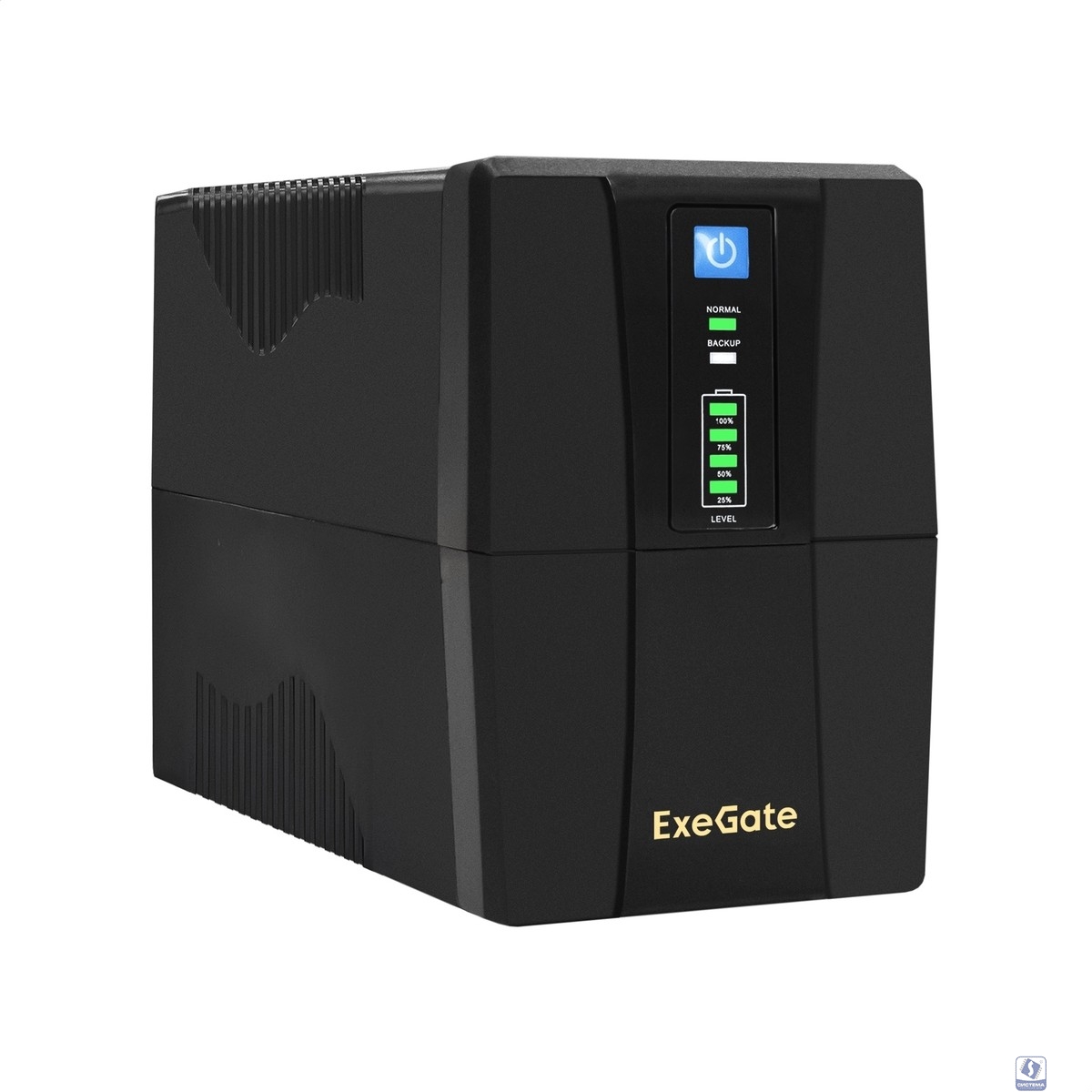 Exegate EP285604RUS ИБП ExeGate SpecialPro UNB-800.LED.AVR.2SH.RJ.USB <800VA/480W, LED, AVR, 2*Schuko, RJ45/11, USB, Black