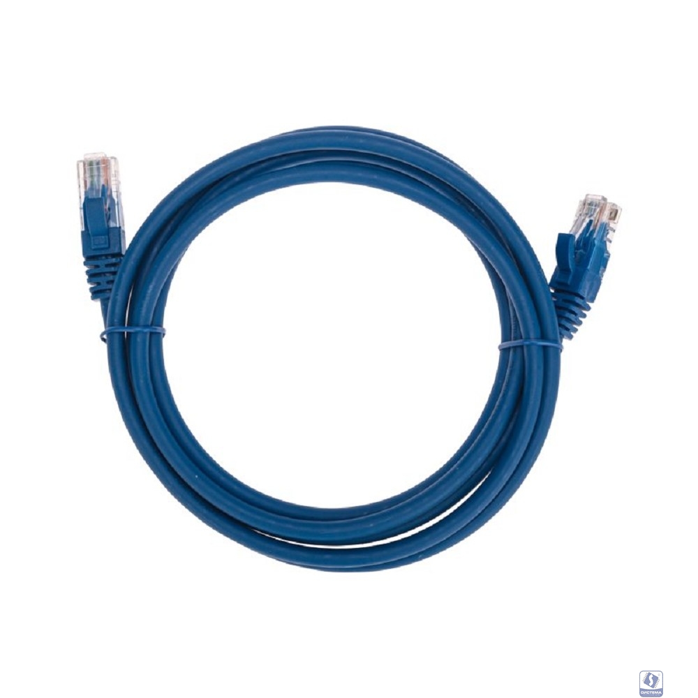 Rexant (02-0294-2) Патч-корд U/UTP, CAT 6, RJ45-RJ45, 26AWG, LSZH, синий, 2м