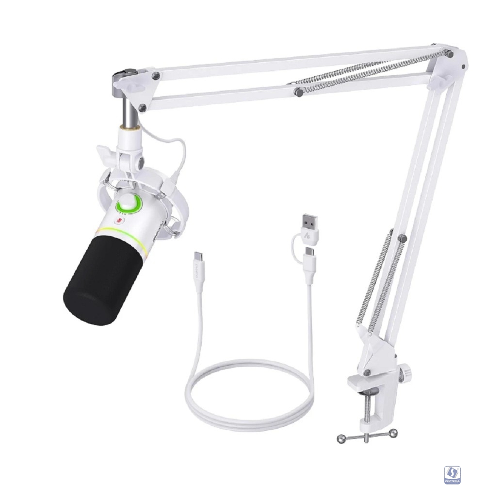 Микрофон MAONO PD200XS белый