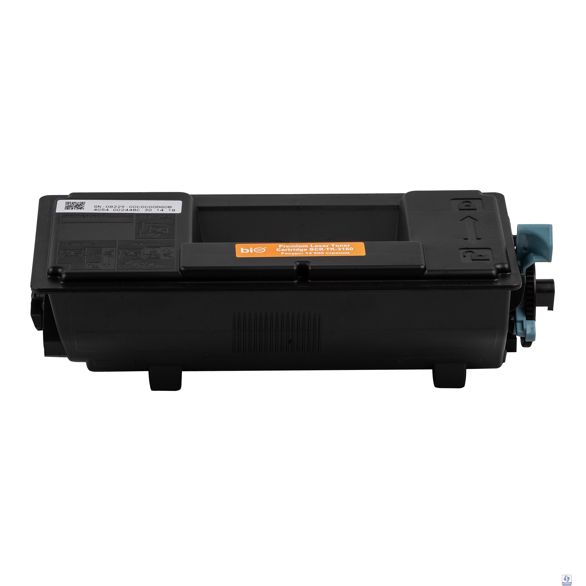 Повреждение упаковки Bion BCR-TK-3160  Картридж для Kyocera ECOSYS  (12500  стр.),Черный, с чипом