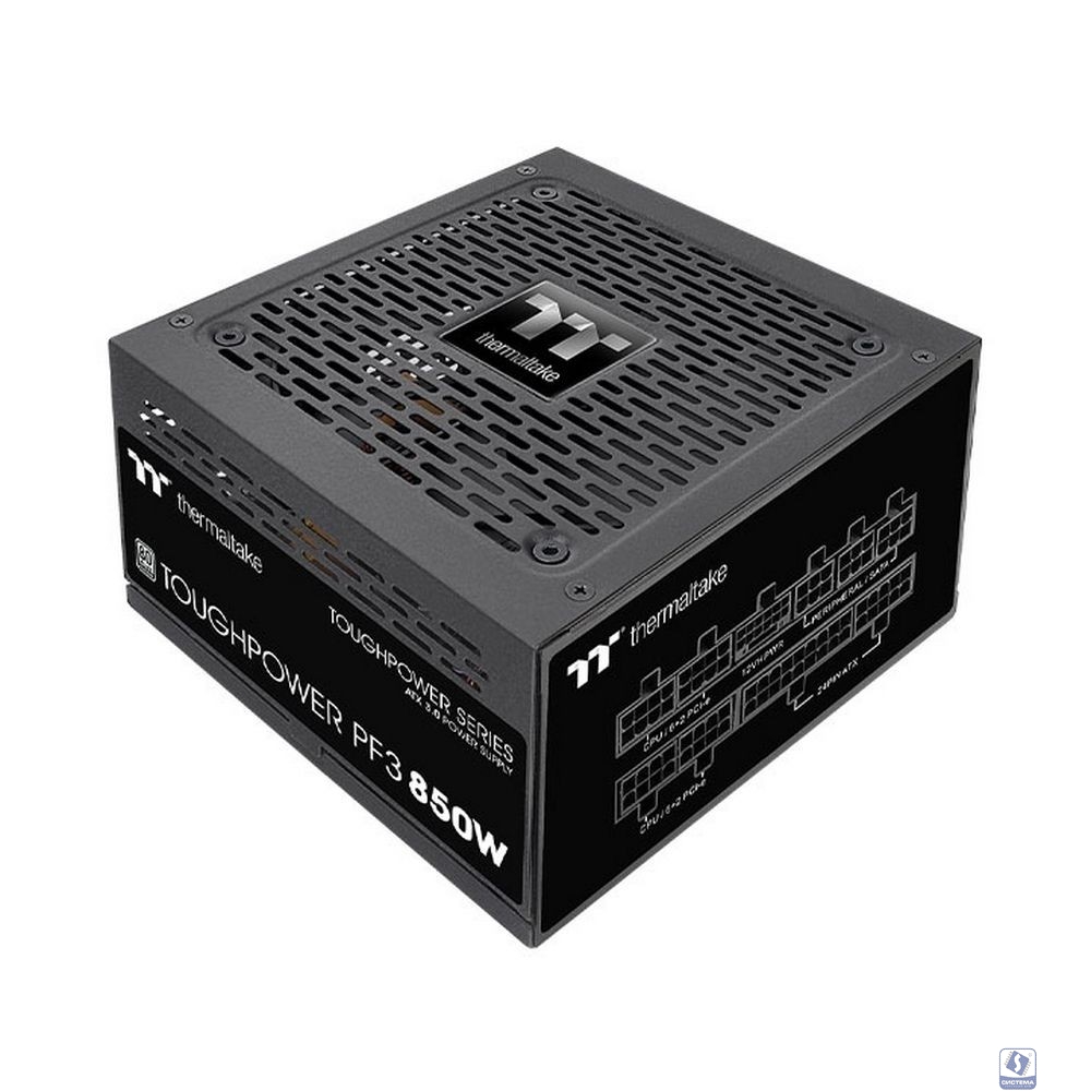 Блок питания Thermaltake Toughpower PF3 PS-TPD-0850FNFAPE-3 0850W/Fully Modular/Non Light/Full Range/Analog/80 Plus Platinum/ PS-TPD-0850FNFAPE-3 0850W/Fully Modular/Non Light/Full Range/Analog/80 Plu