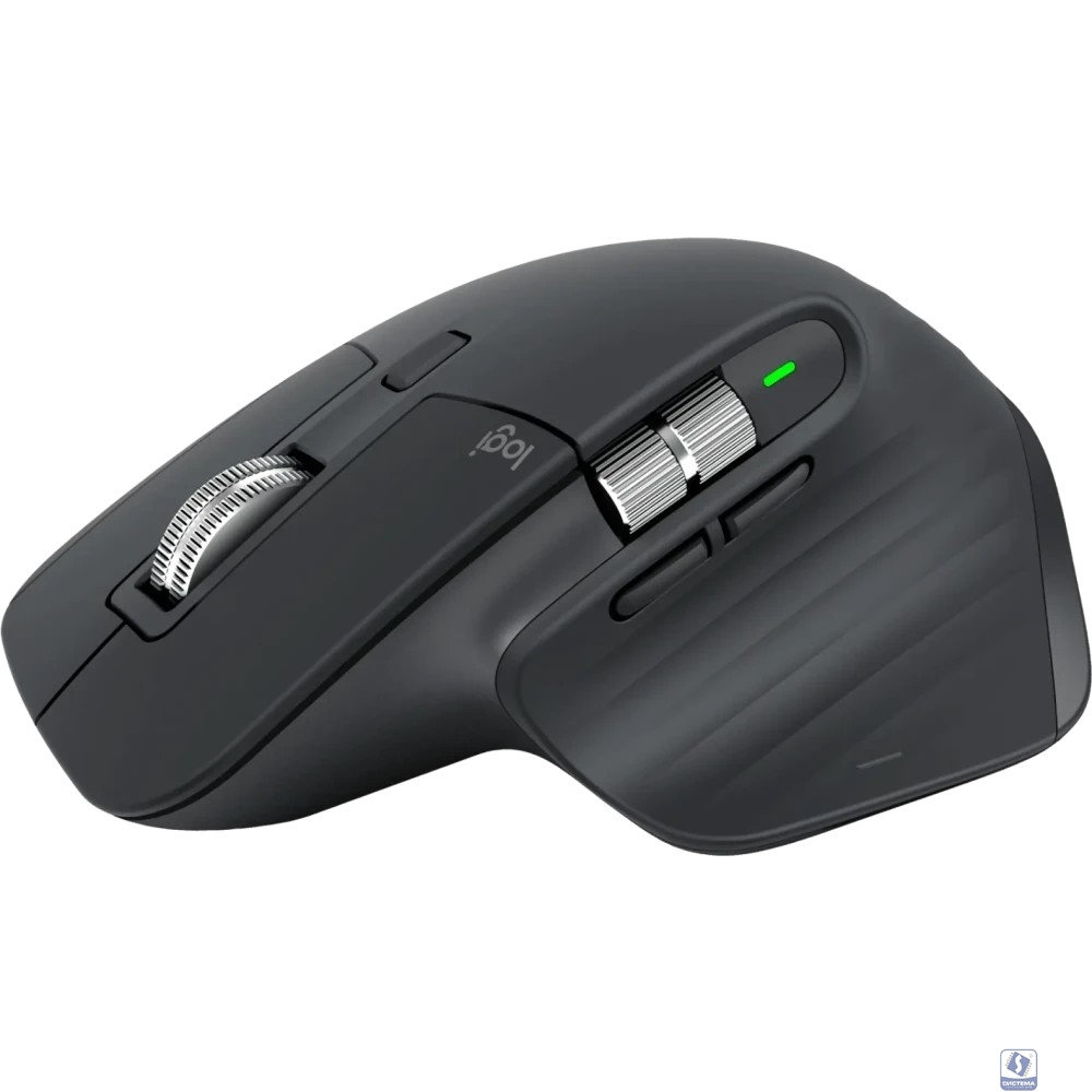 910-007501 Мышь Logitech MX Master 3S Preformance Mouse Graphite Wireless графитовый оптическая (4000dpi) беспроводная BT/Radio USB (5but)