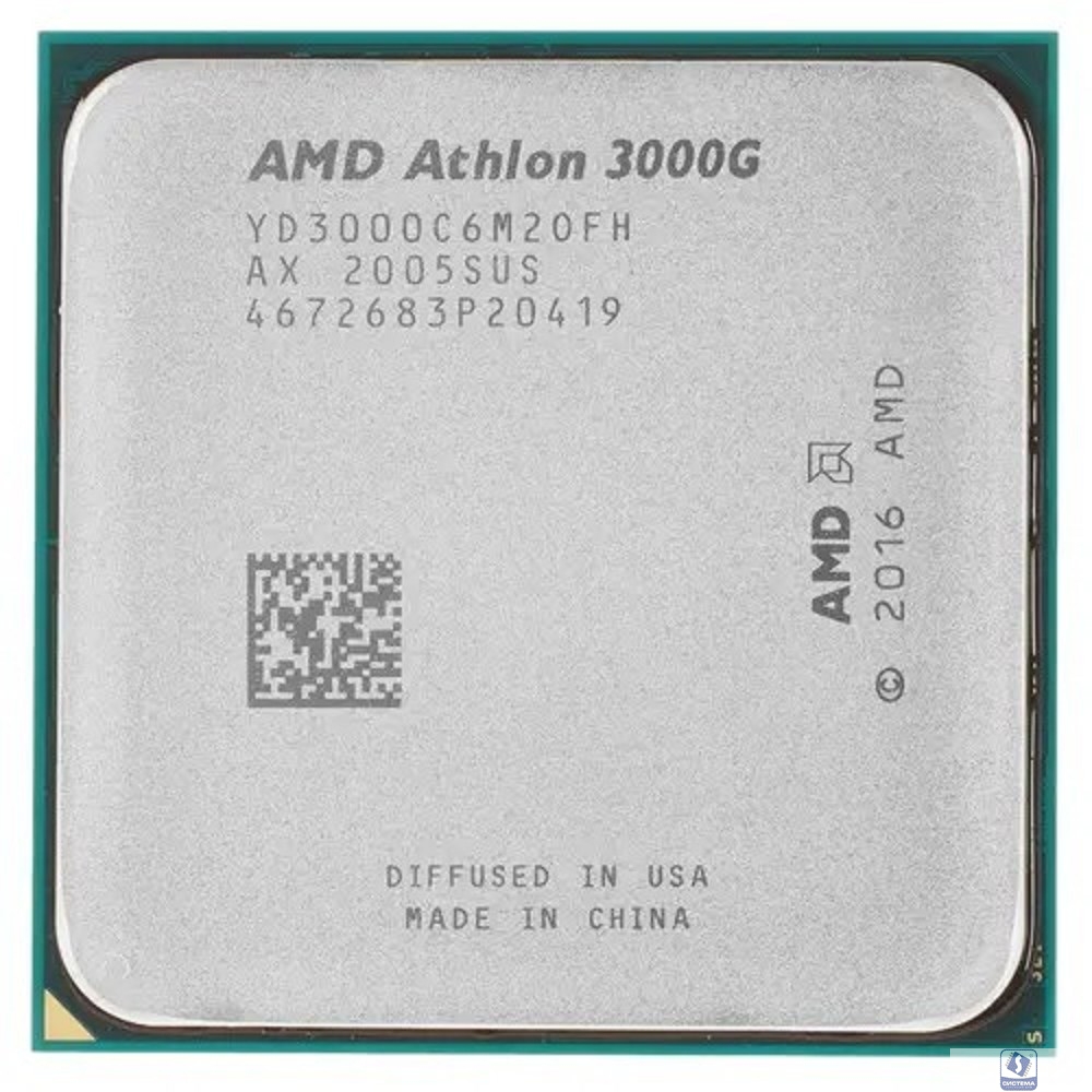 CPU AMD Athlon 3000G OEM  (YD3000C6M2OFH) 