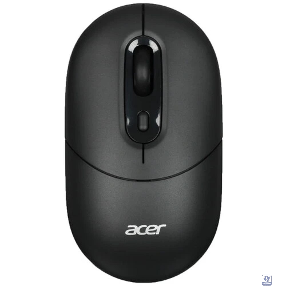 Acer OMR301 [ZL.MCECC.01T] черный оптическая (1600dpi) беспроводная BT/Radio USB (4but)