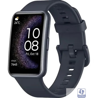 Часы Huawei Watch FIT SE Stia-B39 Starry Black Silicone Strap  (2948930)