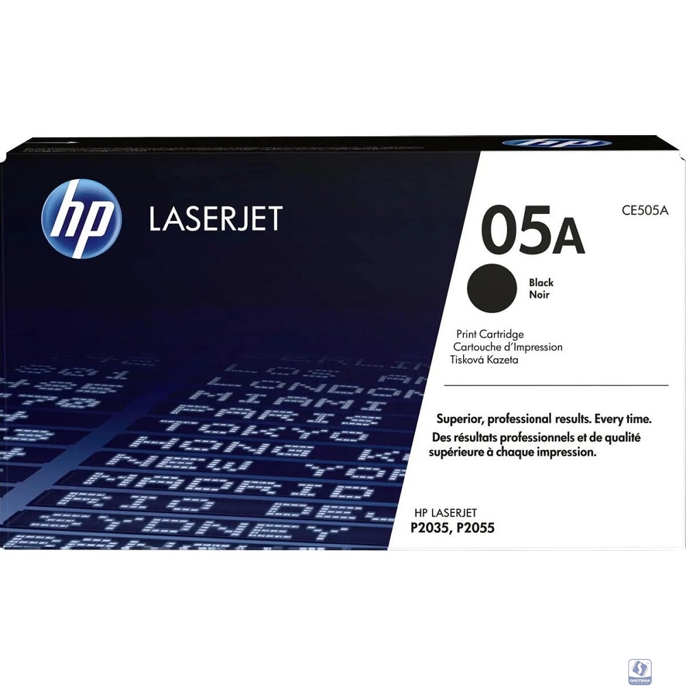 HP CE505A Картридж , Black