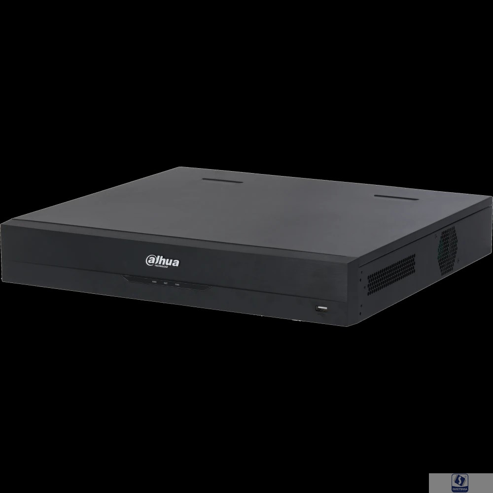 DAHUA DHI-NVR4416-EI 16-канальный IP-видеорегистратор 4K, H.265+ и ИИ , видеоаналитика, входящий поток до 256Мбит/с, 4 SATA III до 16Тбайт