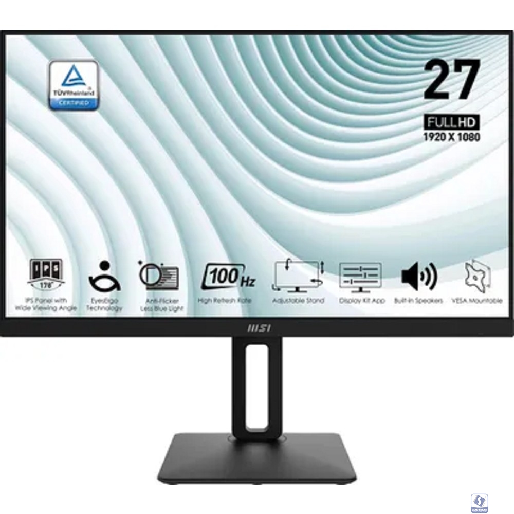 Повреждение упаковки MSI PRO 27" MP271AP черный  [9S6-3PA29T-086]