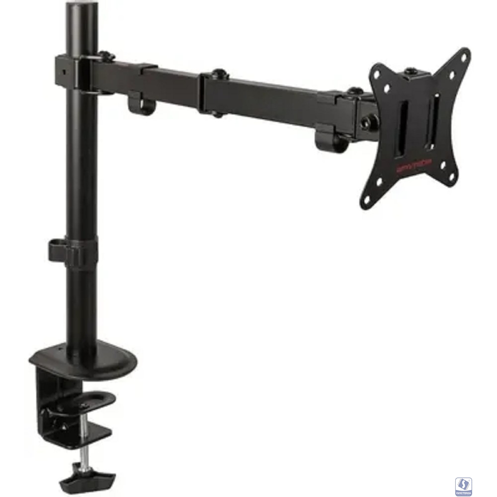 Arm Media LCD-T10 черный 17"-34" макс.9кг настольный поворот и наклон верт.перемещ.