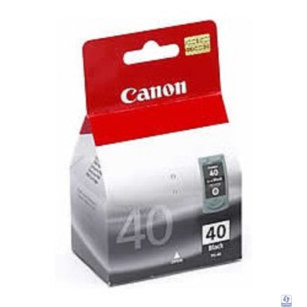Canon PG-40Bk 0615B025 Картридж для Canon MP150/170/450/iP2200/iP1600, Черный, 16ml