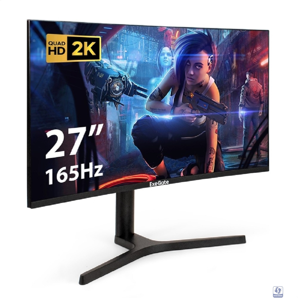 LCD ExeGate 27" EC2700TA Combat  [EX297303RUS]