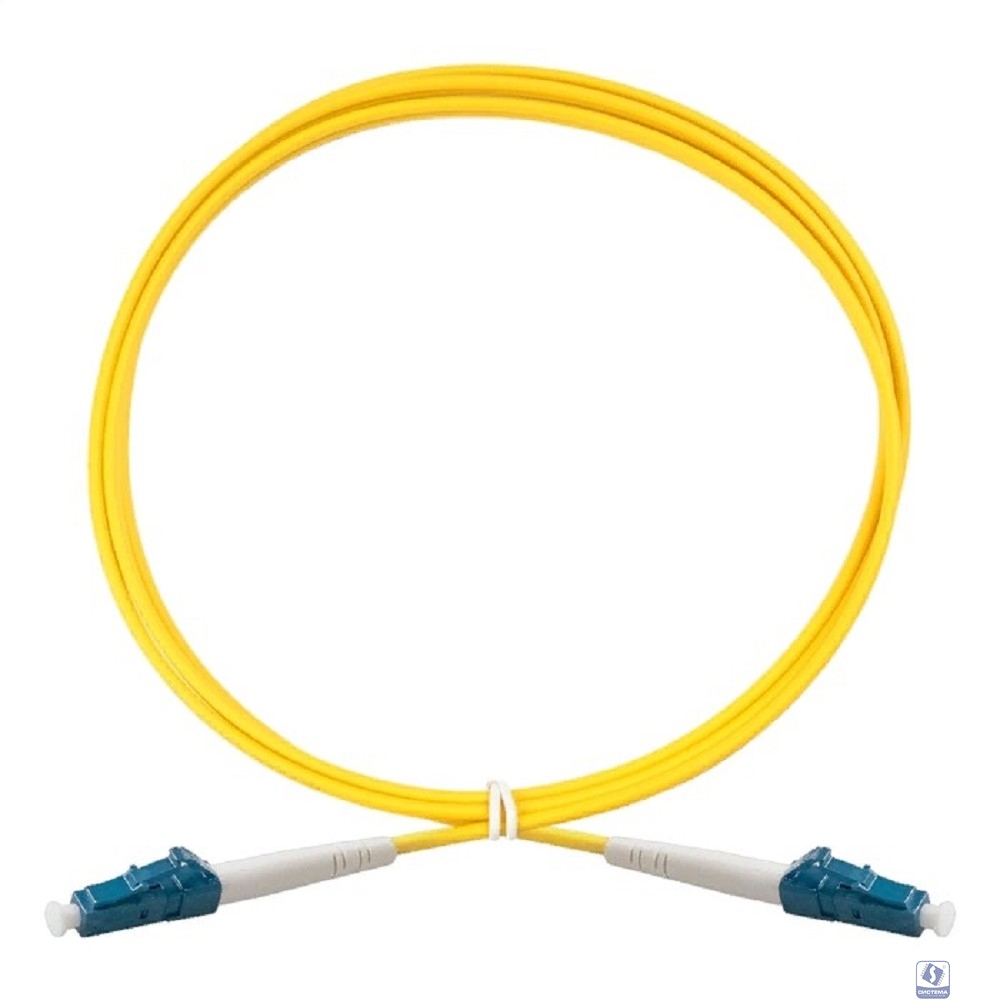 Exegate EX295123RUS Патч-корд волоконно-оптический FC-S-9-LC-LC-1M-LSZH (Шнур ВО SM 9/125 (OS2/G.652.D), LC/UPC-LC/UPC, Simplex, LSZH, 1м)