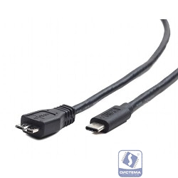 Cablexpert CCP-USB3-mBMCM-6 Кабель USB3.0 microBM/USB3.1TypeC, 1.8м, 