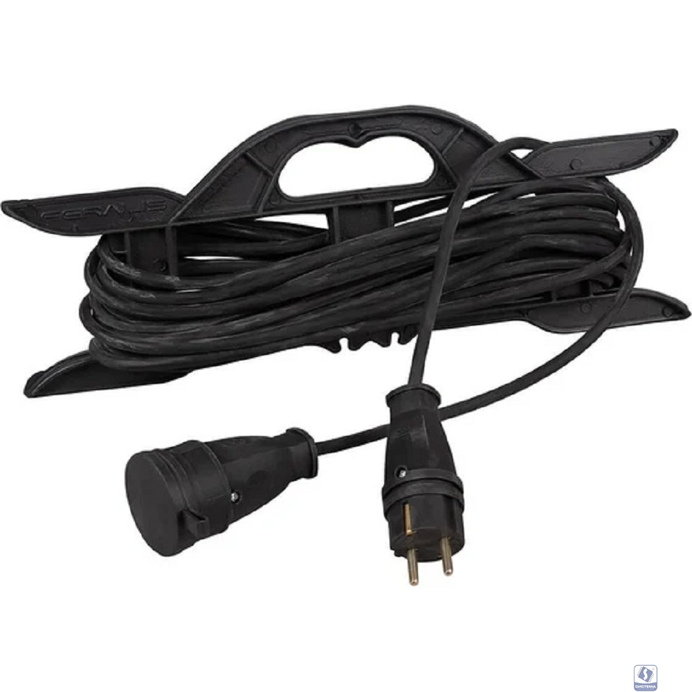 Cabeus EC-F-3.5-FR-G-10-IP44 Удлинитель силовой КГ 3500 Вт на рамке 10м (c/з)