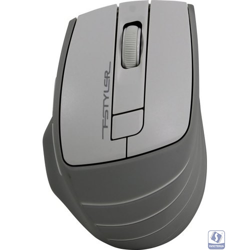 Мышь A4Tech Fstyler FG30 белый/серый оптическая (2000dpi) беспроводная USB (6but)