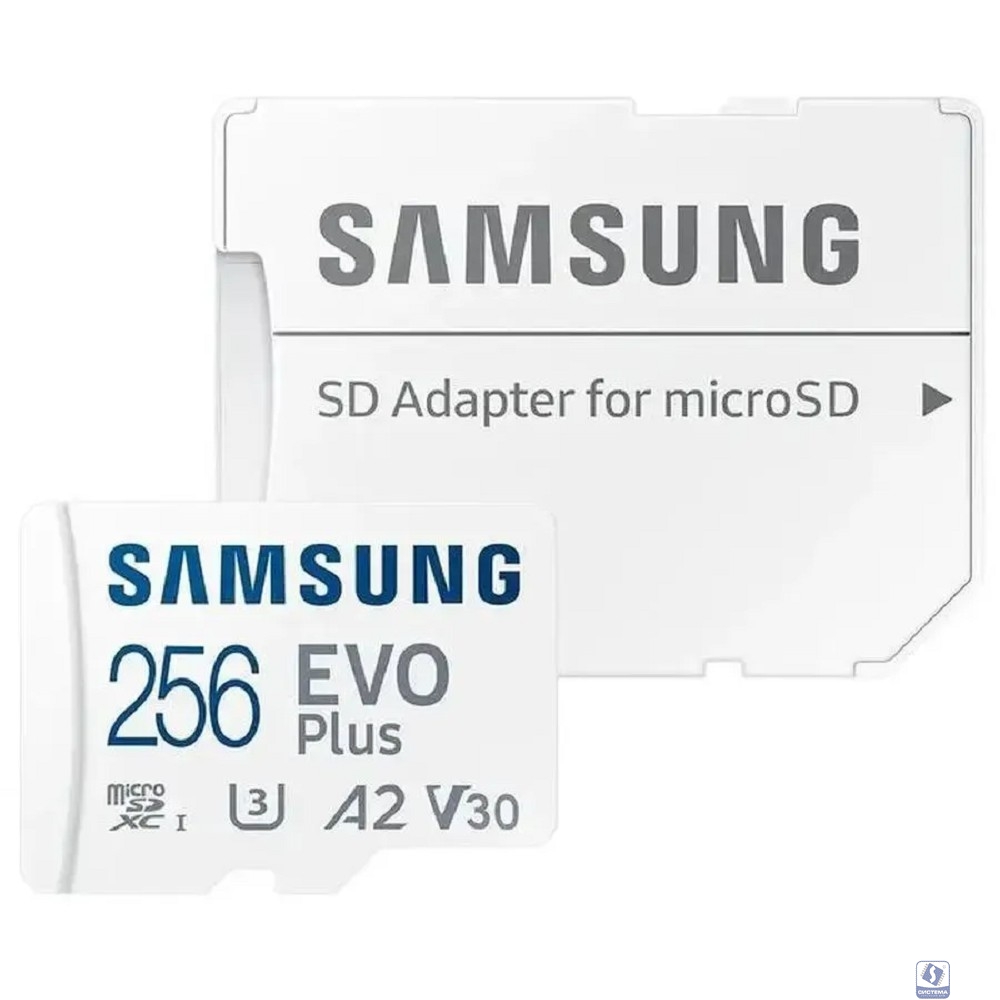 Micro SecureDigital 256GB Samsung  EVO PLUS (2024) U3, V30, A2 + adapter MB-MC256SA/KR