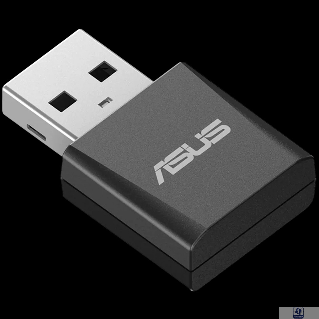 ASUS USB-BE92 NANO Беспроводной трехдиапазонный USB 2.0 адаптер BE6500, внутренняя антенна, Wi-Fi 7 (be)