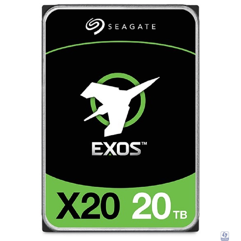 Товар с витрины. Протестирован. 20TB Seagate Exos X20 (ST20000NM007D)  (clean pulled)