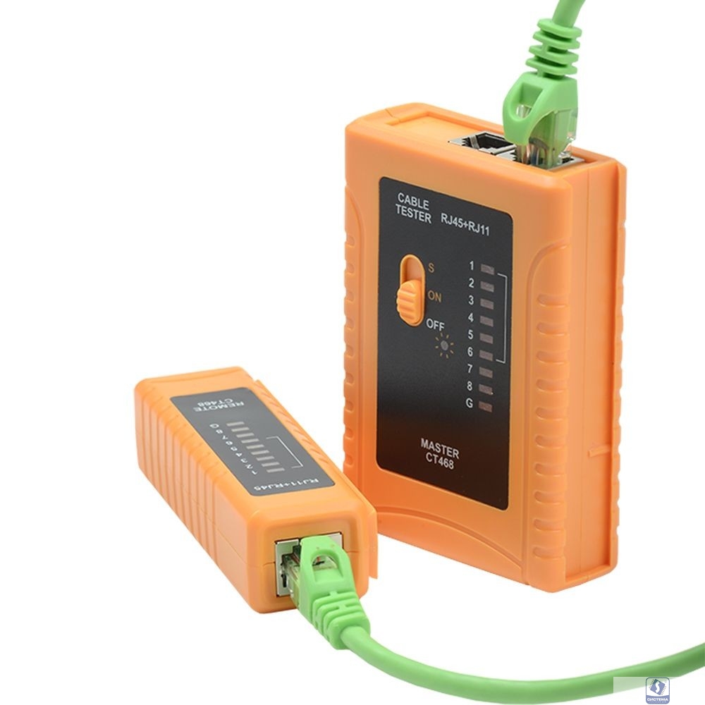 ITK CT468 Тестер для витой пары RJ11/RJ45