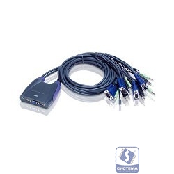 ATEN CS64U (CS64US-A(T)) Переключатель  (0.9м)