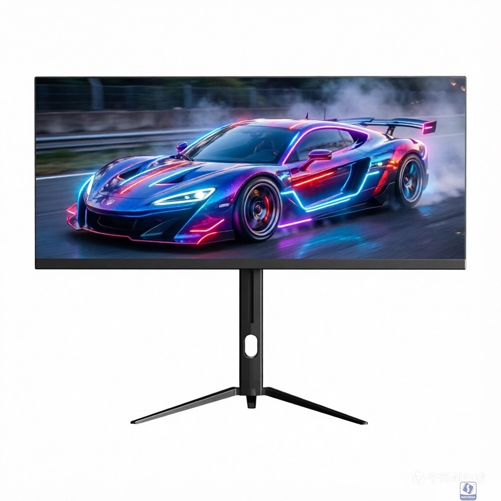 CBR LCD Монитор 34" MG-3401, IPS, UWQHD 2K 3440x1440, 165Гц, 1мс, 350Кд/м2, Динамики 2*3W, HAS, Pivot, 2*DP/2*HDMI/4*USB3.0, внешний БП, черный, кабели  HDMI/DP [LCD-MG3401-OPC]