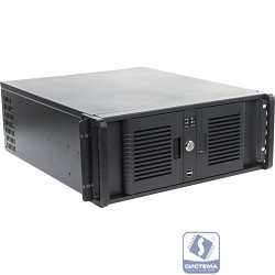 Exegate EX244605RUS Серверный корпус Exegate Pro 4U4132 <RM 19", высота 4U, глубина 480, БП 700ADS, USB>