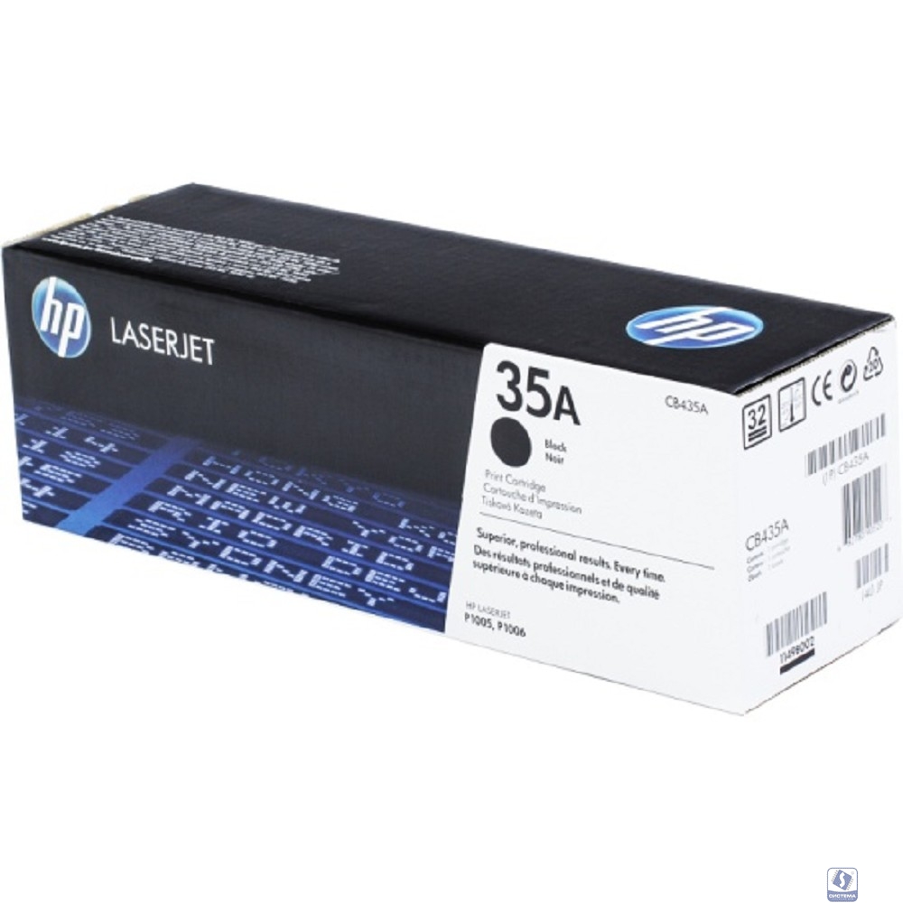 HP CB435A Картридж ,Black