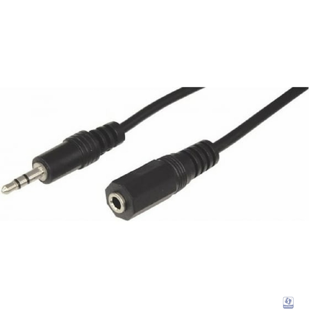 Rexant (17-4005) Шнур Стерео 3,5мм гнездо - Стерео 3,5мм штекер, 3м