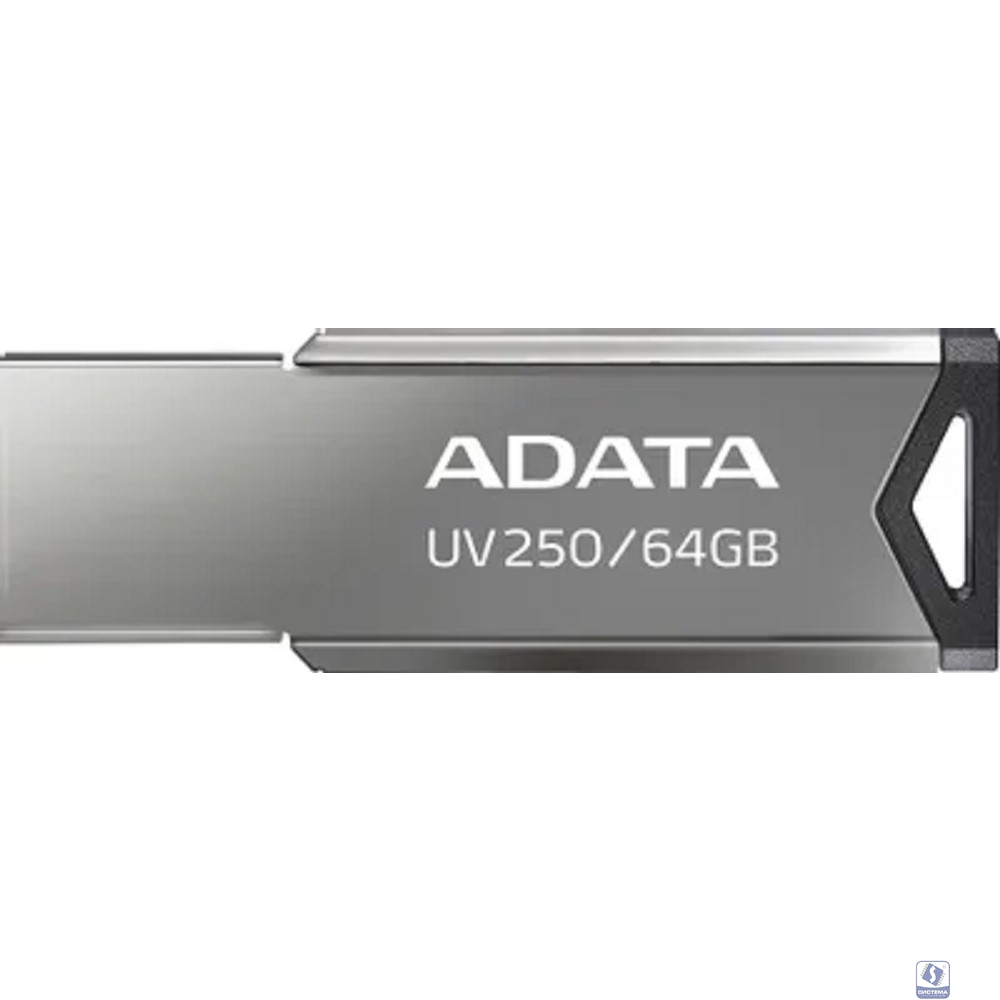 A-DATA Flash Drive 64GB UV250 AUV250-64G-RBK USB2.0 серебристый