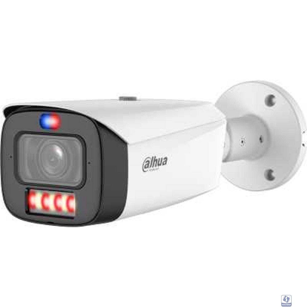 DAHUA DH-IPC-HFW3849T1P-ZAS-PV-PRO Уличная цилиндрическая IP-видеокамера WizColor 8Мп; 1/1.8” CMOS; моторизованный объектив 2.7~12мм (4x); WDR(120дБ); AI Xinghan Vision LED 60м, ИК 60м; IP67; металл+п