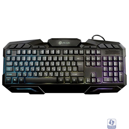 Клавиатура Oklick 700G Dynasty черный USB Multimedia Gamer LED [1061657]