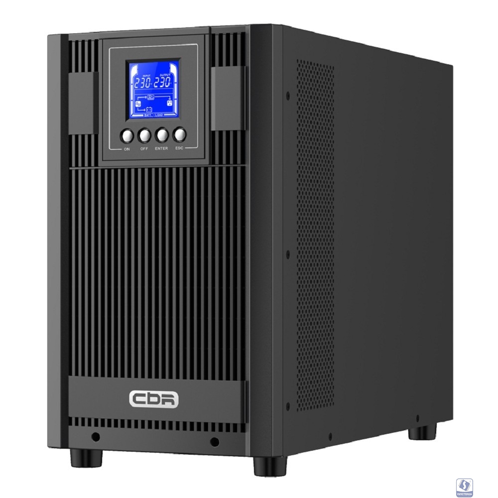 ИБП CBR ESSENCE ESN-3000C [Online 3000 VA / 3000 W, Tower, 6 x C13 + 1 x C19 + 1 x TB, LCD, HID-USB, RS232, EPO, SNMP slot] (ESN-3KT-6I-LCHERSC)