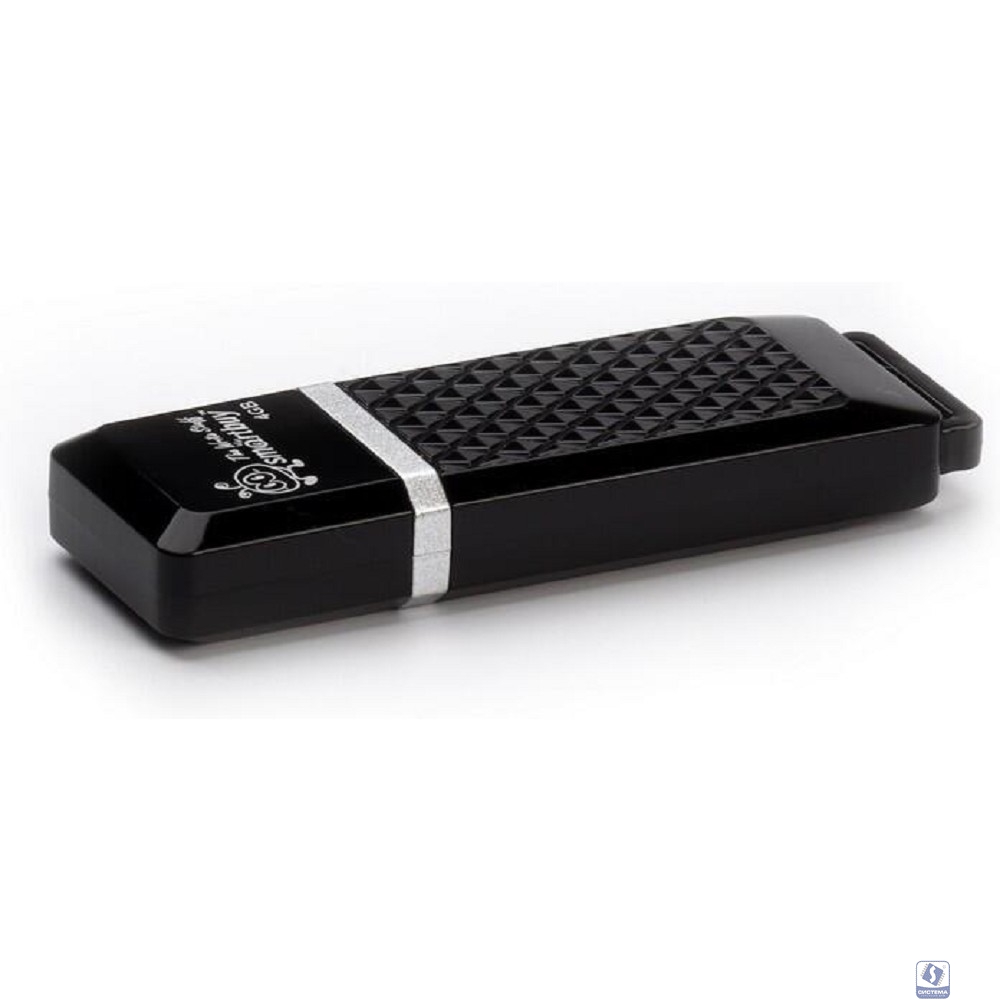 Smartbuy USB Drive 8Gb Quartz series Black SB8GBQZ-K