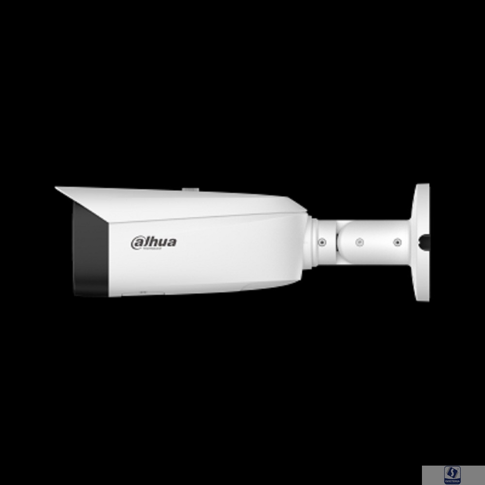 DAHUA DH-IPC-HFW3449T1P-ZAS-PV-PRO Уличная цилиндрическая IP-видеокамера WizColor 4Мп; 1/1.8” CMOS; моторизованный объектив 2.7~12мм (4x); WDR(120дБ); видеоаналитика  LED 60м, ИК 60м; IP67; металл+пла