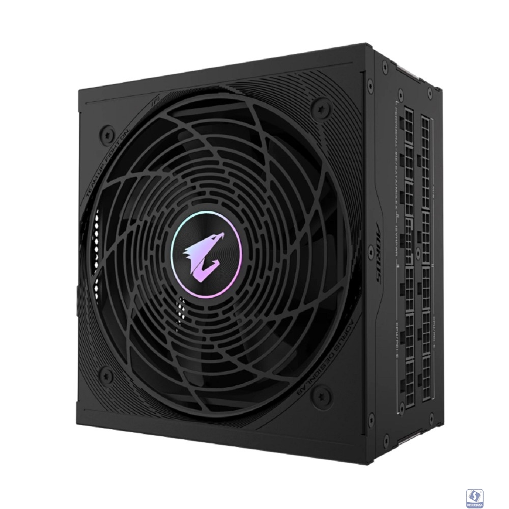 Блок питания ПК Gigabyte AE850PM PG5 850W, 80Plus, Platinum, Полностью модульный, PCIe Gen 5.1, ATX 3.0 compatible.