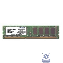 Patriot DDR3 DIMM 4GB (PC3-12800) 1600MHz PSD34G160081