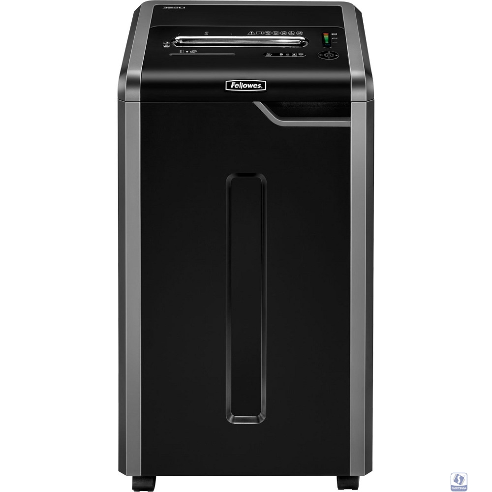 Fellowes Шредер Fellowes Powershred 325CI, FS-46320, DIN P-4, 4x38, 22-24 лст., 83 лтр.,   