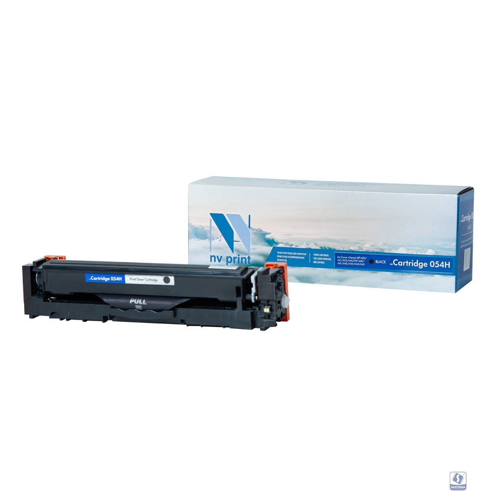 NV Print  Cartridge 054HBK Картридж NV-054HBk для Canon i-Sensys LBP-620/621/623/640/MF-640/641/642/643/644/645 (3100k) чёрный
