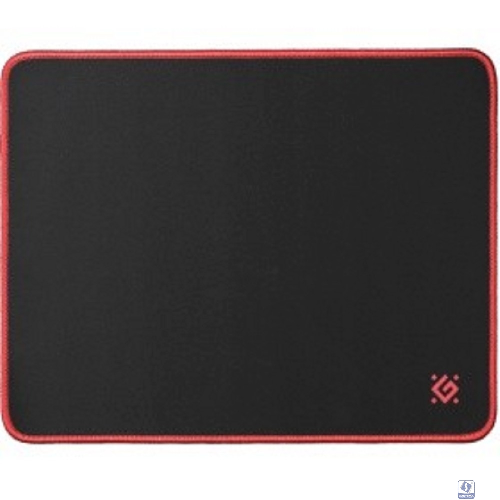 Defender Игровой коврик Black M 360x270x3 мм, ткань+резина [50560]