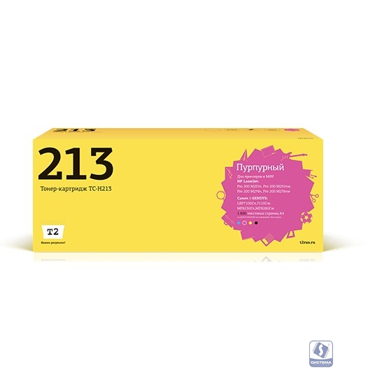T2 CF213A Картридж  (TC-H213) для HP LJ Pro 200 M251n/MFP M276n/276nw (1800 стр.) пурпурный, с чипом