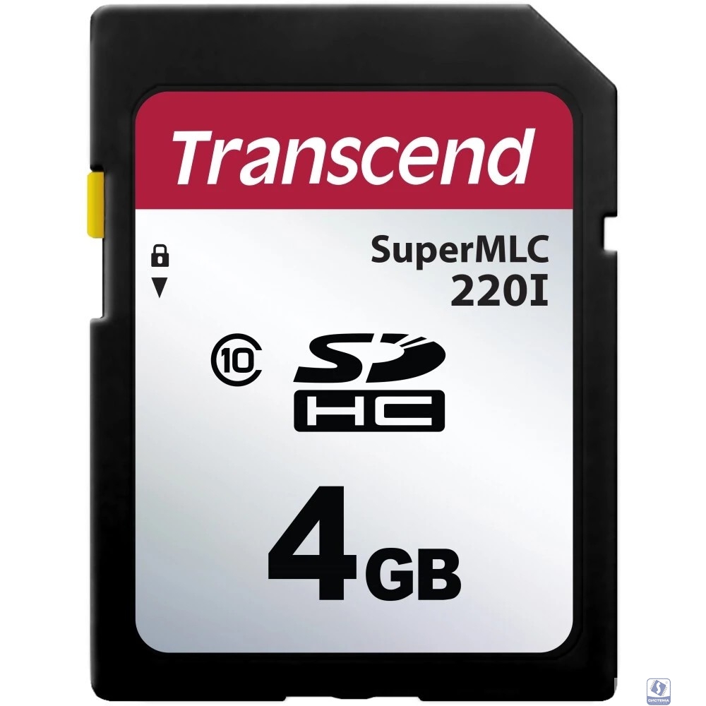 Промышленная карта памяти SecureDigital 4GB Transcend 220I, SLC mode MLC, темп. режим от -40? до +85? OEM