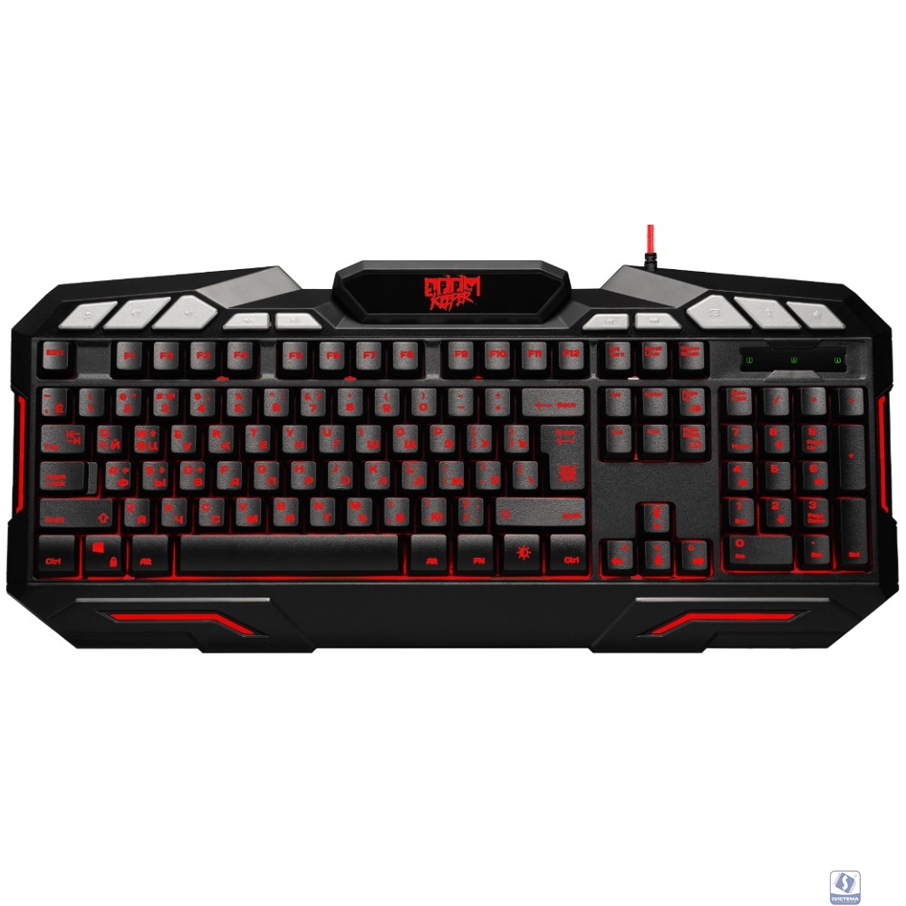 Defender Клавиатура Doom Keeper GK-100DL RU [45100] 