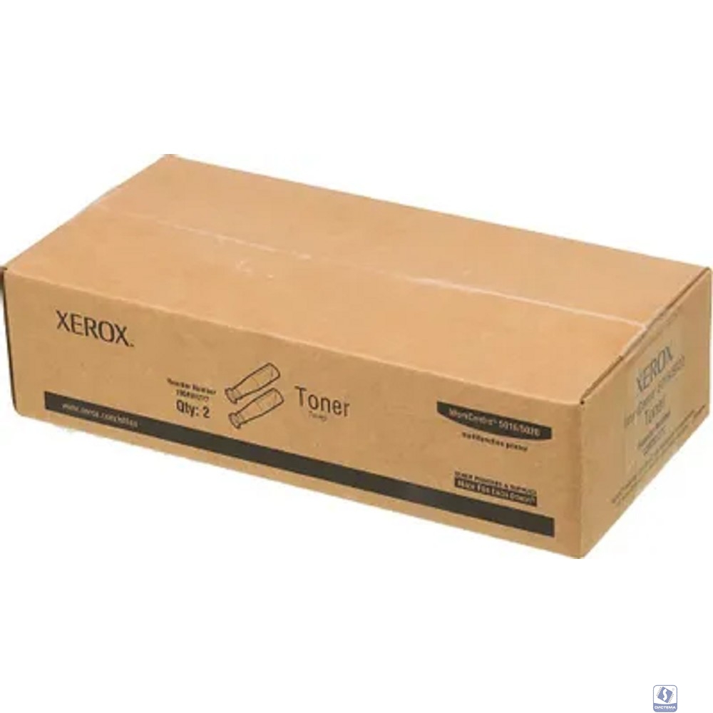 XEROX 106R01277 Тонер-туба для WC 5016b/5020/b/db/dn  (2x6300 стр.)