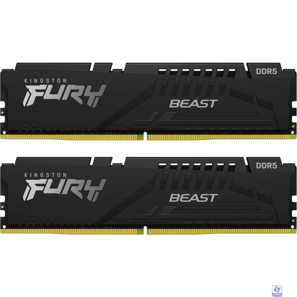 Kingston DDR5 DIMM 16GB Kit (2x8Gb) 5600 MT/s CL40 KF556C40BBK2-16