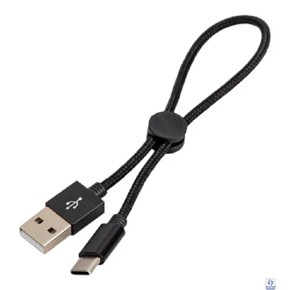 HOCO Кабель USB2.0 Hoco AM/Type-C, 3А, X35, 0.25м, черный, коробка